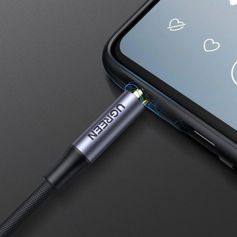 
Garso kabelis, mini lizdas 3,5 mm - mini lizdas 3,5 mm, 1 m - pilkas
