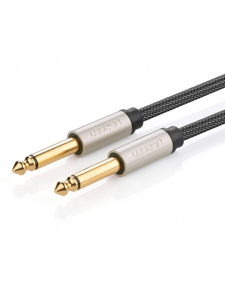 
Mono garso kabelis TS 6,35 mm lizdas - 6,35 mm lizdas 3 m - pilkas
