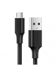 
Micro USB - USB-A laidas 25 cm - juodas
