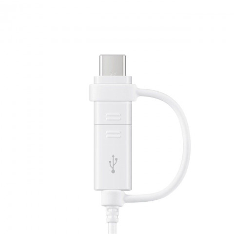 
„Samsung Combo USB-A“ – „micro USB“ ir „USB-C“ laidas, 1,5 m, baltas

