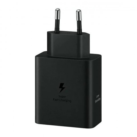 
„Samsung“ maitinimo adapteris „Duo 2x USB-C 50W“ sieninis įkroviklis – juodas
