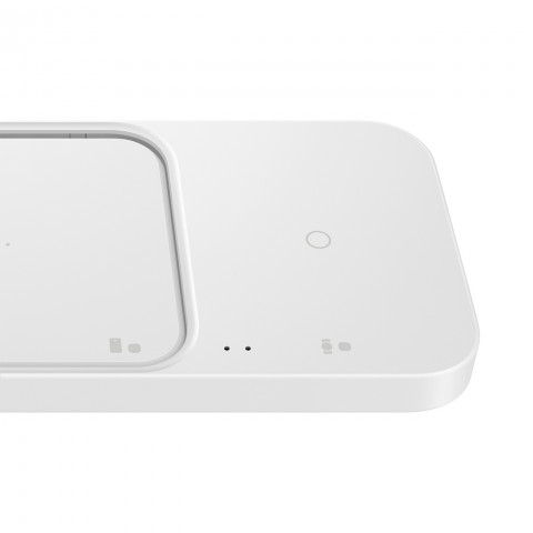 
„Samsung“ belaidis įkroviklis „Duo“ indukcinis 15 W + sieninis įkroviklis ir laidas – baltas
