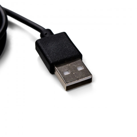 
Magnetinis įkroviklis, skirtas „Garmin“ išmaniajam laikrodžiui su USB-A ryšiu – juodas
