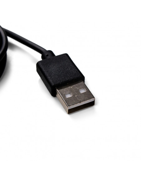 
Magnetinis įkroviklis, skirtas „Garmin“ išmaniajam laikrodžiui su USB-A ryšiu – juodas
