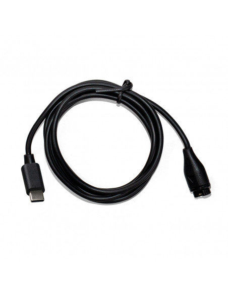 
Magnetinis įkroviklis, skirtas „Garmin“ išmaniajam laikrodžiui su USB-C – juodas
