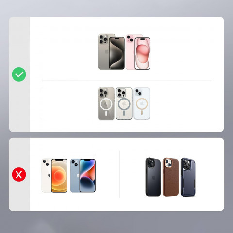 
Magnetinė piniginė „MagSafe“ su stovu – juoda
