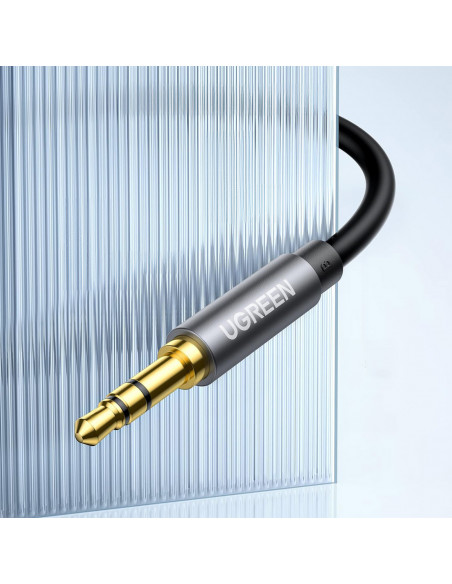 
Garso prailginimo kabelis su mini lizdu 3,5 mm, 5 m - sidabrinis
