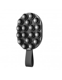 
Magnetinis telefono laikiklis 4,7–7 colių su siurbtukais stikliniam veidrodžiui – juodas
