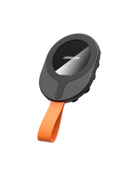 
Magnetinis telefono laikiklis 4,7–7 colių su siurbtukais stikliniam veidrodžiui – juodas ir oranžinis
