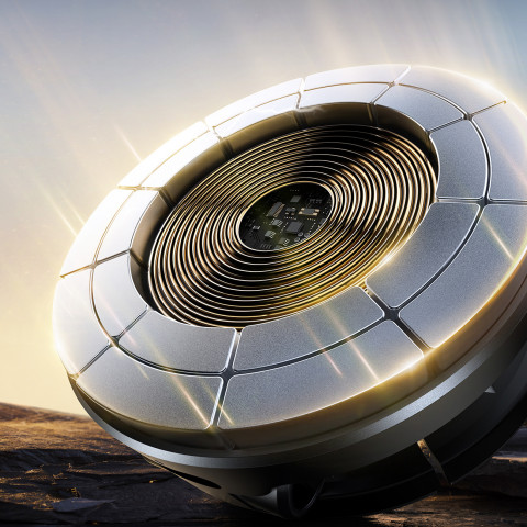 
Magnetinis automobilio telefono laikiklis su 15 W indukciniu įkrovikliu - juodas
