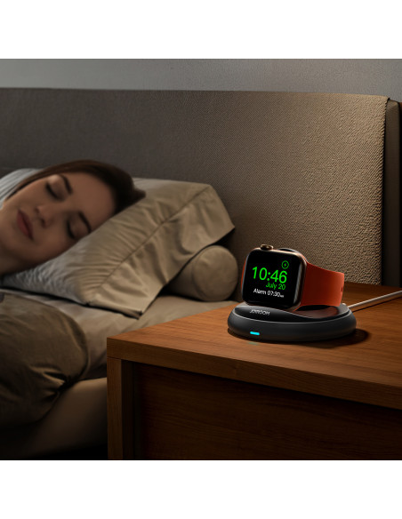 
Sulankstomas belaidis „Apple Watch“ įkroviklis – juodas
