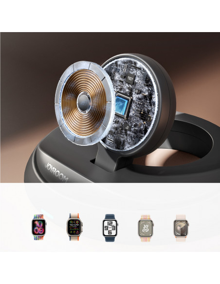 
Sulankstomas belaidis „Apple Watch“ įkroviklis – juodas
