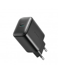 
USB-C 25W SFC PPS PD sieninis įkroviklis – juodas
