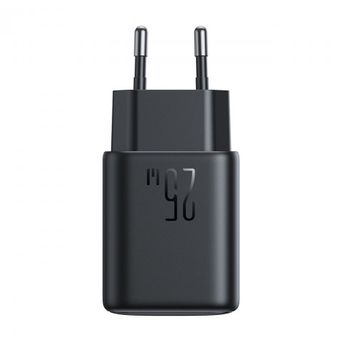 
USB-C 25W SFC PPS PD sieninis įkroviklis – juodas
