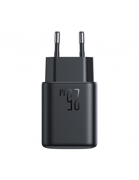 
USB-C 25W SFC PPS PD sieninis įkroviklis – juodas
