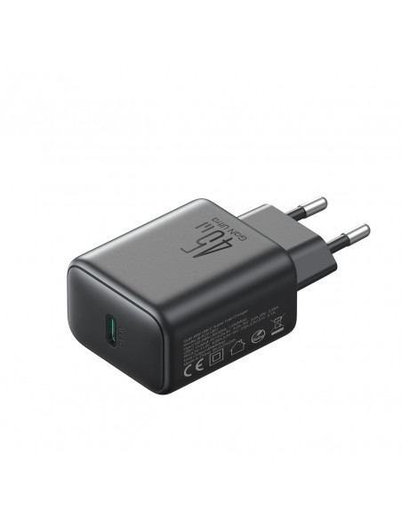 
45 W GaN sieninis įkroviklis, skirtas „Samsung Ultra“ – juodas
