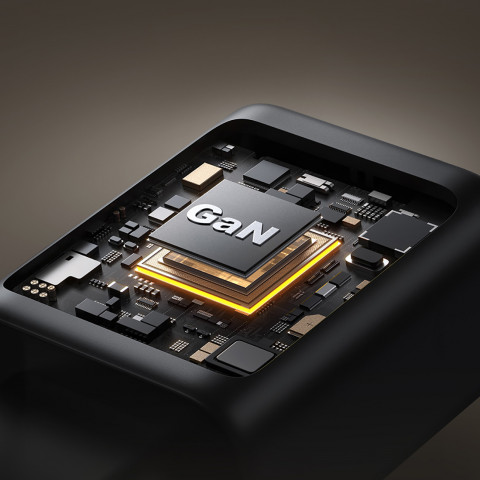 
45 W GaN sieninis įkroviklis, skirtas „Samsung Ultra“ – juodas
