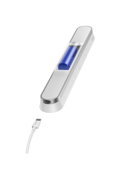 Magnetinė LED naktinė lemputė po spintele, skirta namų virtuvei, balta Magnetinė LED naktinė lemputė po spintele, skirta namų virtuvei, balta