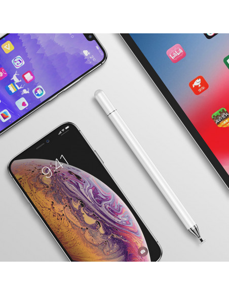 
„Excellent“ serijos pasyvus jutiklinis rašiklis talpiniams ekranams – baltas
