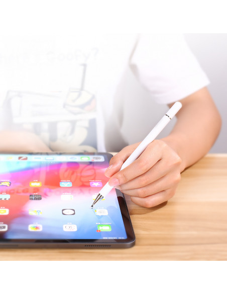 
„Excellent“ serijos pasyvus jutiklinis rašiklis talpiniams ekranams – baltas
