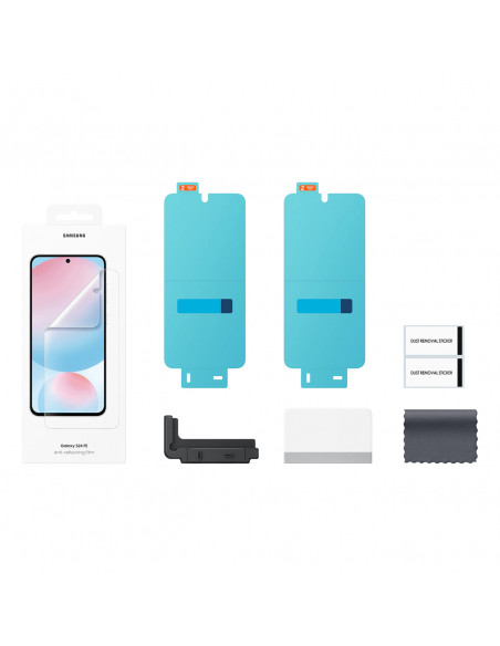 
2x „Samsung“ ekrano apsaugos, skirtos „Samsung Galaxy S24 FE“.
