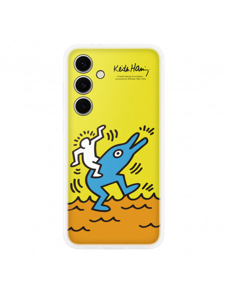 
„Samsung Flipsuit“ dėklas, skirtas „Galaxy S 24 FE“ – geltonas
