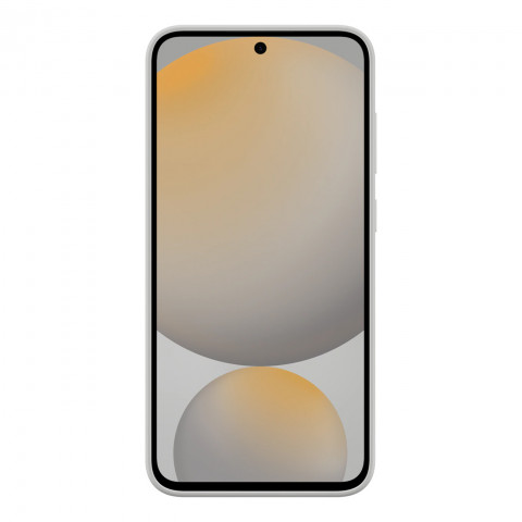 
„Samsung Galaxy S24 FE“ stovintis ir liečiamas dėklas su rankena ir stovu – pilkas
