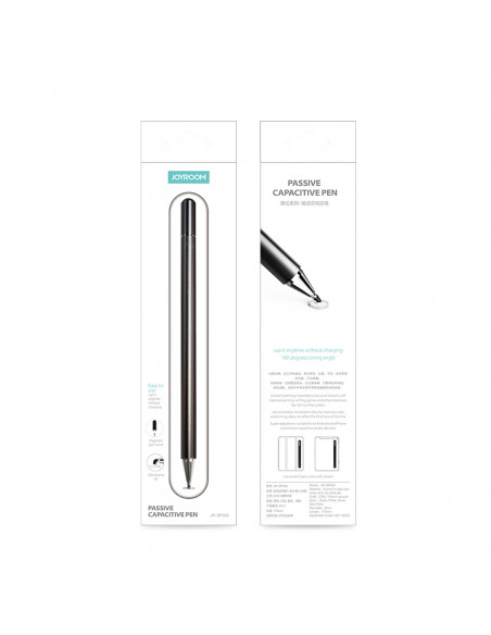 
„Excellent“ serijos pasyvus rašiklis LCD ir OLED ekranams – juodas
