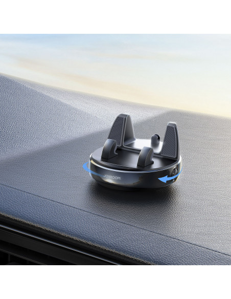 
Automobilinis telefono laikiklis su prietaisų skydelio laikikliu – juodas
