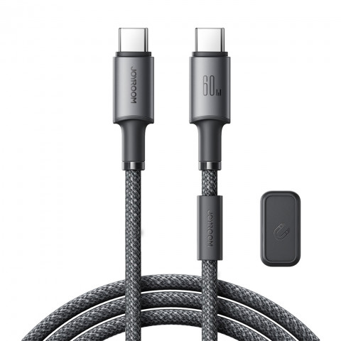 
USB-C – USB-C laidas su organizatoriumi ir magnetiniu laikikliu 1,2 m – pilkas
