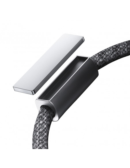 
USB-C – USB-C laidas su organizatoriumi ir magnetiniu laikikliu 1,2 m – pilkas
