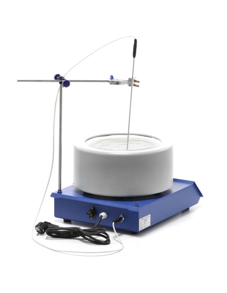Laboratorinis šildymo apvalkalas su magnetine maišykle + stovas 5 l 1800 aps./min 300 C Laboratorinis šildymo apvalkalas su magnetine maišykle + stovas 5 l 1800 aps./min 300 C
