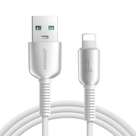 
„Cutting-Edge“ serijos 3A USB-A į „iPhone Lightning“ laidas, 1,2 m – pilkas
