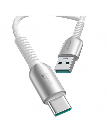 
„Cutting-Edge“ serijos 3A USB-A - USB-C 1,2 m laidas - pilkas
