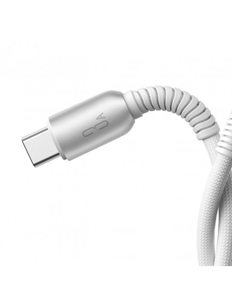 
„Cutting-Edge“ serijos 3A USB-A - USB-C 1,2 m laidas - pilkas
