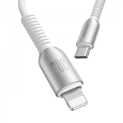 
„Cutting-Edge“ serijos 30 W USB-C–iPhone „Lightning“ laidas, 1,2 m – pilkas
