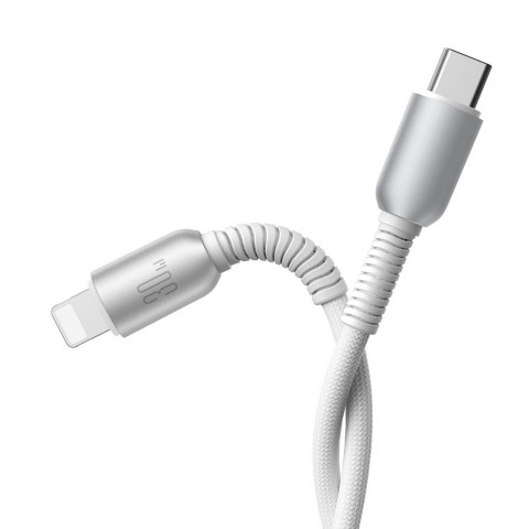 
„Cutting-Edge“ serijos 30 W USB-C–iPhone „Lightning“ laidas, 1,2 m – pilkas
