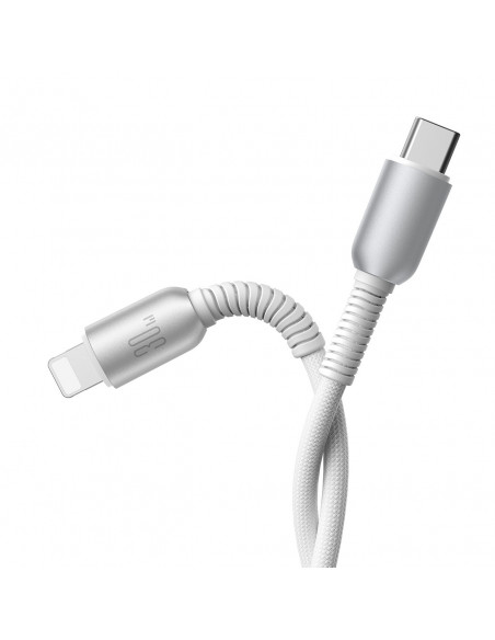 
„Cutting-Edge“ serijos 30 W USB-C–iPhone „Lightning“ laidas, 1,2 m – pilkas
