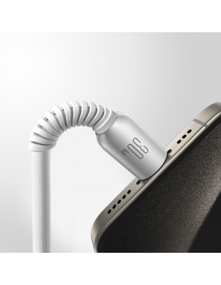 
„Cutting-Edge“ serijos 30 W USB-C–iPhone „Lightning“ laidas, 1,2 m – pilkas
