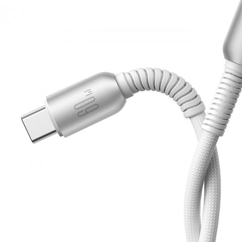 
„Cutting-Edge“ serijos 60 W USB-C – USB-C 1,2 m laidas – pilkas
