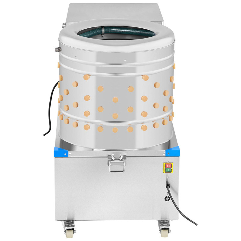 Skubarka paukštienos vištienos kalakutų nuplikymo aparatas 2in1 būgno sk. 50 cm 55 l 1,5 kW
