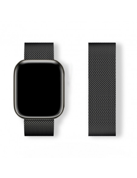 
„Milanese Loop“ apyrankė, skirta „Apple Watch 38/ 40/ 41“ – juoda

