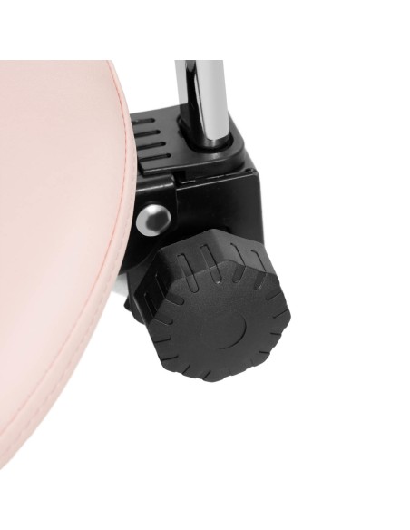 MANNHEIM POWDER PINK pasukama kosmetinė kėdė su reguliuojamu atlošu rožinė MANNHEIM POWDER PINK pasukama kosmetinė kėdė su reguliuojamu atlošu rožinė