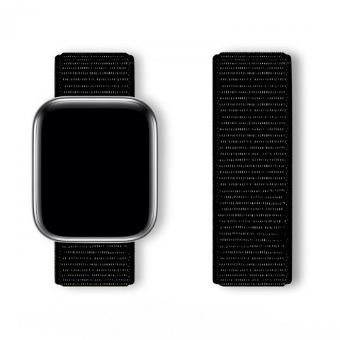 
Sportinis dirželis „Apple Watch 42/ 44/ 45/ 46/ 49“ – juodas
