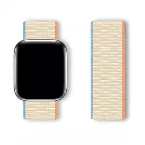 
Sportinis dirželis „Apple Watch 42/ 44/ 45/ 46/ 49“ – smėlio spalvos
