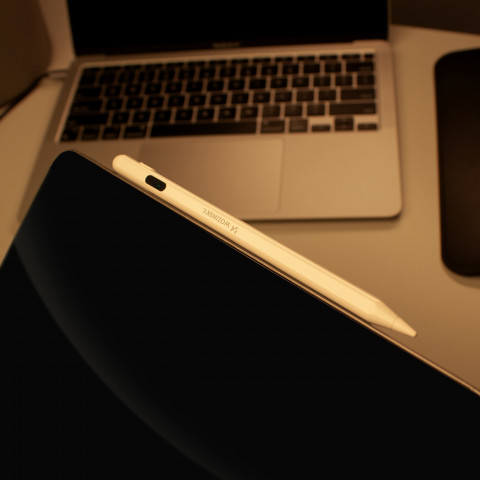 
Aktyvus universalus rašiklis, skirtas „Android“ ir „iOS“, USB-C – baltas
