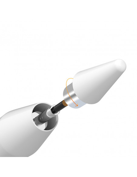 
Aktyvus universalus rašiklis, skirtas „Android“ ir „iOS“, USB-C – baltas
