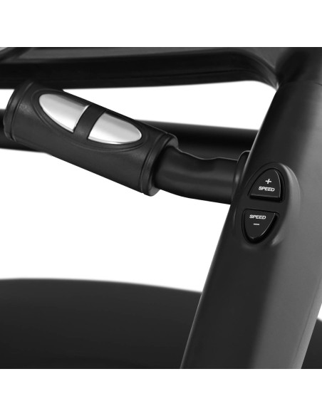 Profesionalus elektrinis bėgimo takelis iki 120 kg 12 LCD programų 1837 W