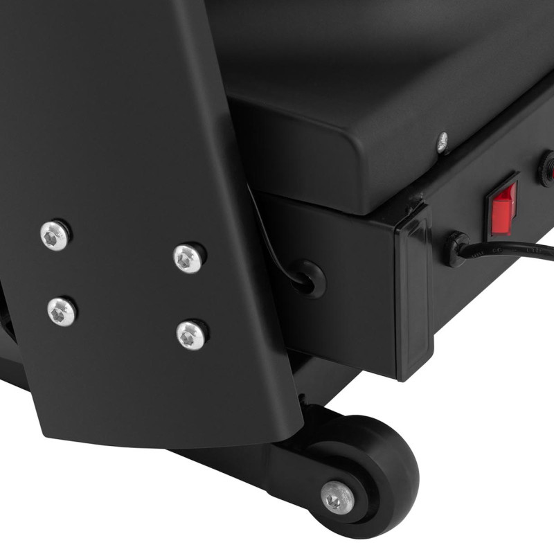 Profesionalus elektrinis bėgimo takelis iki 120 kg 12 LCD programų 1837 W