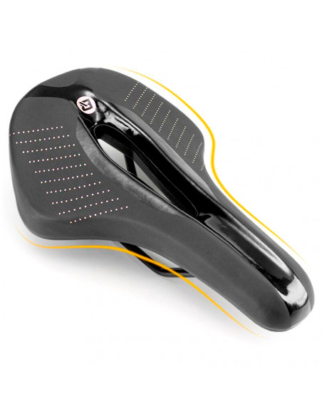 
MTB dviračio balnelis su anatomine anga – juodas
